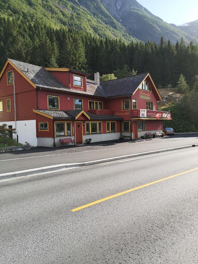 Kvamsdal Pensjonat 4 Eidfjord Exteriér fotografie