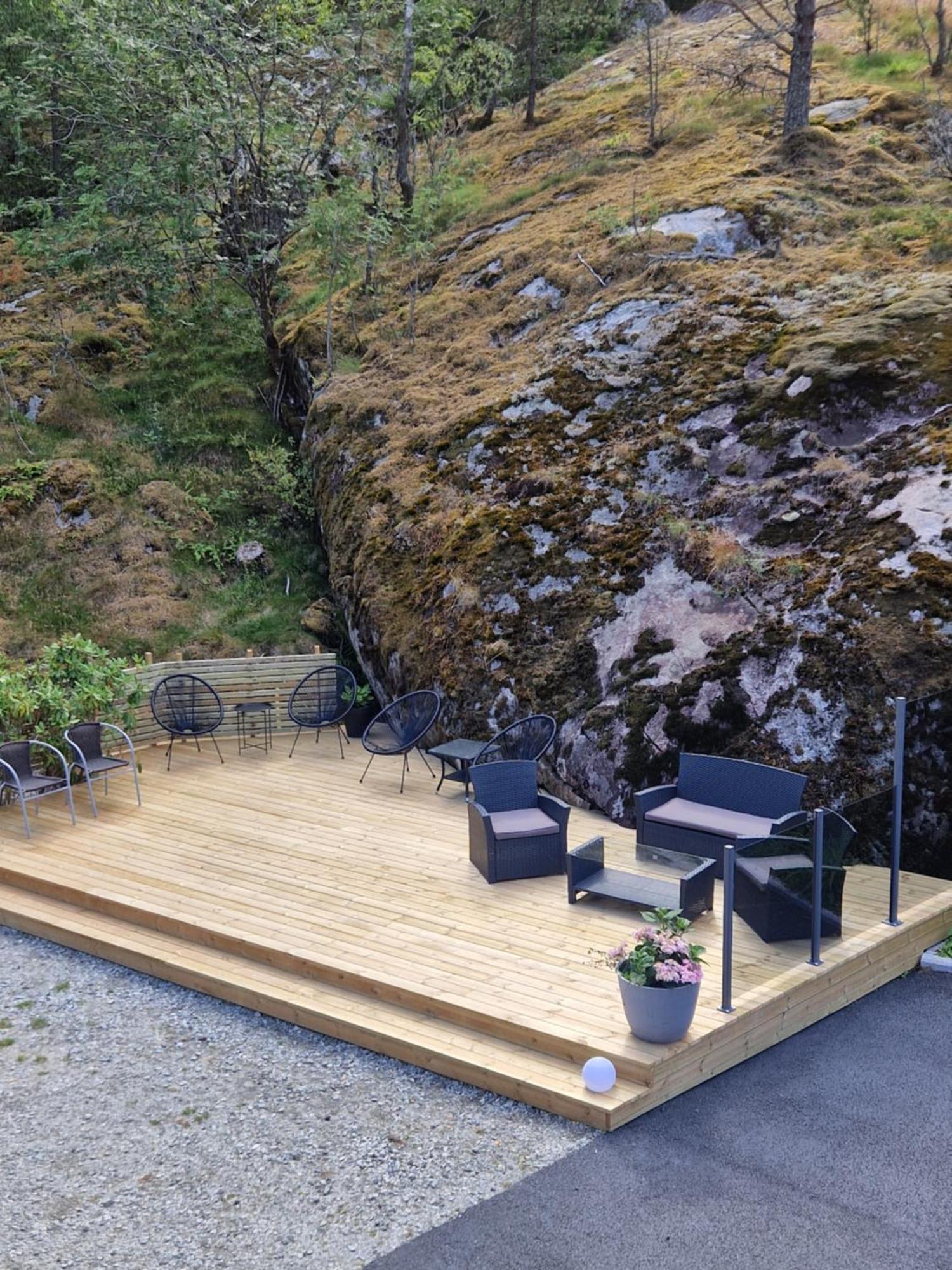 Kvamsdal Pensjonat 4 Eidfjord Exteriér fotografie