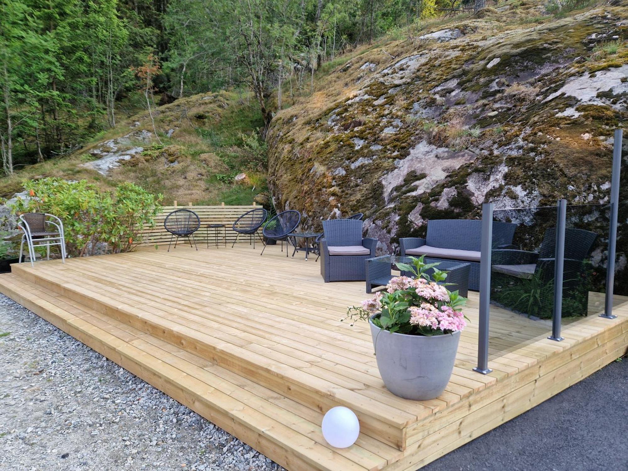 Kvamsdal Pensjonat 4 Eidfjord Exteriér fotografie